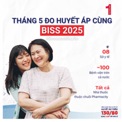 THÁNG 5 ĐO HUYẾT ÁP CÙNG BISS 2025