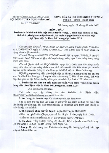 DANH SÁCH THÍ SINH ĐỦ ĐIỀU KIỆN THAM GIA THI VẤN ĐÁP ĐỢT 2 NĂM 2025