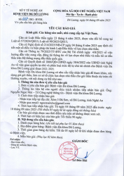 YÊU CẦU BÁO GIÁ