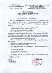 THƯ MỜI BÁO GIÁ