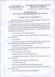 THƯ MỜI CHÀO GIÁ