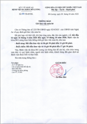 THÔNG BÁO GIỜ LÀM VIỆC MÙA HÈ