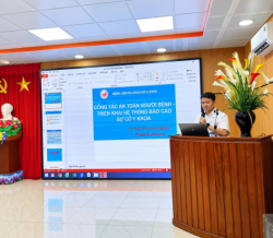 TẬP HUẤN AN TOÀN NGƯỜI BỆNH – TĂNG CƯỜNG VĂN HÓA AN TOÀN TRONG BỆNH VIỆN   HƯỞNG ỨNG NGÀY AN TOÀN NGƯỜI BỆNH THẾ GIỚI NĂM 2026