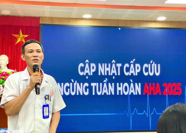 TẬP HUẤN CẬP NHẬT KIẾN THỨC, KỸ NĂNG CẤP CỨU NGỪNG TUẦN HOÀN VÀ XỬ TRÍ PHẢN VỆ